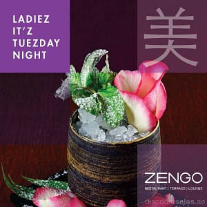 Zengo Ladies Night Special Offer Fast Foods & Coffee Shops Shop Online at Dubai Offers