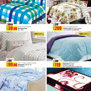 Blankets & Bed Sheets Discount Offer @ Lulu Household Shop Online at Dubai Offers