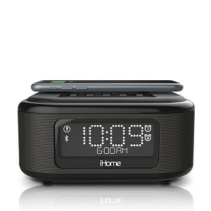 iHome – IBTW23BE Alarm Clock + Wireless Charging Accessories Shop Online at Dubai Offers