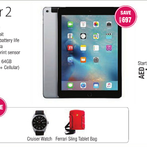 iPad Air 2 – Apple (Offer Start from 18 Aug 2016) City Centre Mirdif Shop Online at Dubai Offers