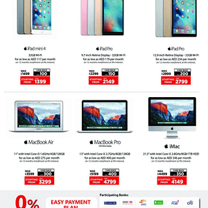 iPad & Mac Anniversary Special Offer @ Emax Al Ghurair Centre Shop Online at Dubai Offers