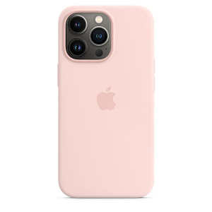 iPhone 13 Pro Silicone Case with MagSafe – Chalk Pink Accessories Shop Online at Dubai Offers