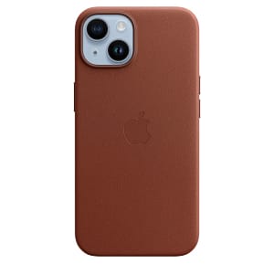 iPhone 14 Leather Case with MagSafe – Umber Accessories Shop Online at Dubai Offers