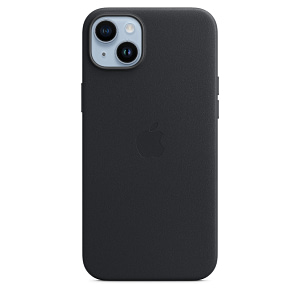 iPhone 14 Plus Leather Case with MagSafe – Midnight Accessories Shop Online at Dubai Offers