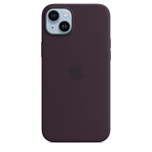 iPhone 14 Plus Silicone Case with MagSafe – Elderberry Accessories Shop Online at Dubai Offers