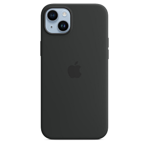 iPhone 14 Plus Silicone Case with MagSafe – Midnight Accessories Shop Online at Dubai Offers