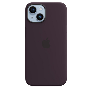 iPhone 14 Silicone Case with MagSafe – Elderberry Accessories Shop Online at Dubai Offers