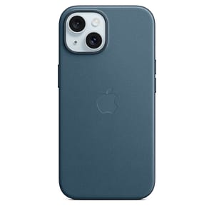 iPhone 15 FineWoven Case with MagSafe – Pacific Blue Accessories Shop Online at Dubai Offers