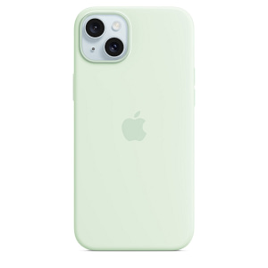 iPhone 15 Plus Silicone Case with MagSafe – Soft Mint Accessories Shop Online at Dubai Offers