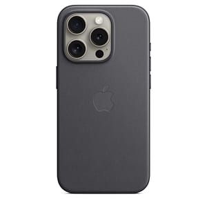 iPhone 15 Pro FineWoven Case with MagSafe – Black Accessories Shop Online at Dubai Offers