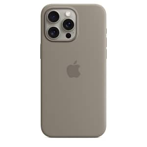 iPhone 15 Pro Max Silicone Case with MagSafe – Clay Accessories Shop Online at Dubai Offers