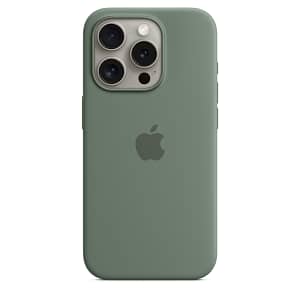 iPhone 15 Pro Silicone Case with MagSafe – Cypress Accessories Shop Online at Dubai Offers