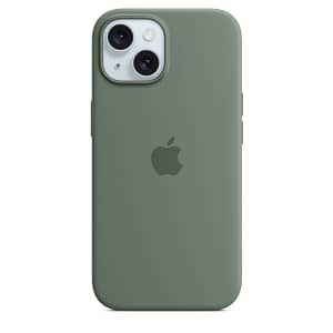 iPhone 15 Silicone Case with MagSafe – Cypress Accessories Shop Online at Dubai Offers