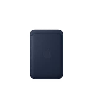 iPhone 16 FineWoven Wallet with MagSafe – Deep Blue Accessories Shop Online at Dubai Offers