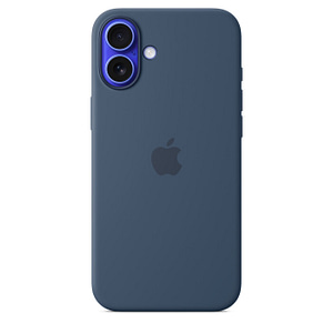 iPhone 16 Plus Silicone Case with MagSafe – Denim Accessories Shop Online at Dubai Offers