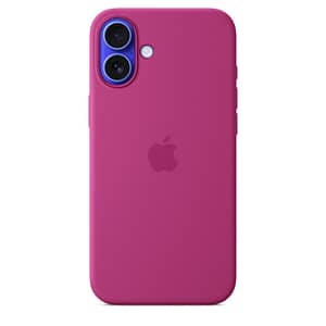 iPhone 16 Plus Silicone Case with MagSafe – Fuchsia Accessories Shop Online at Dubai Offers