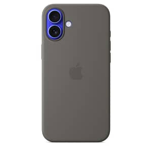 iPhone 16 Plus Silicone Case with MagSafe – Stone Gray Accessories Shop Online at Dubai Offers