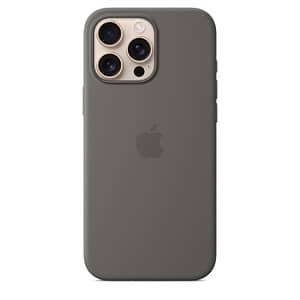 iPhone 16 Pro Max Silicone Case with MagSafe – Stone Gray Accessories Shop Online at Dubai Offers