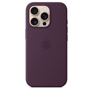 iPhone 16 Pro Silicone Case with MagSafe – Plum Accessories Shop Online at Dubai Offers