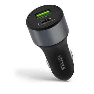 iSTYLE 45W PD Car Charger, Space grey Accessories Shop Online at Dubai Offers