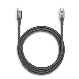 iSTYLE Braided USB-C CABLE 1.8m, Space Gray Accessories Shop Online at Dubai Offers