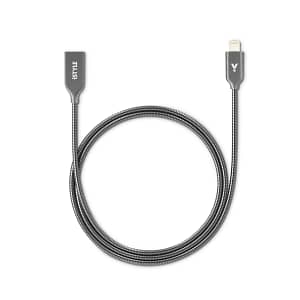 iSTYLE Metal Lightening Cable Space grey Accessories Shop Online at Dubai Offers