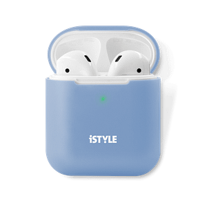 iSTYLE Silicone Cover AirPods 2nd Gen blue Accessories Shop Online at Dubai Offers