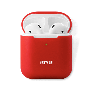 iSTYLE Silicone Cover AirPods 2nd Gen red Accessories Shop Online at Dubai Offers