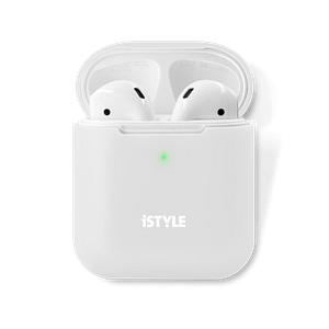 iSTYLE Silicone Cover AirPods 2nd Gen white Accessories Shop Online at Dubai Offers