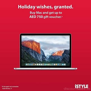 iStyle Holiday Offer Al Ghurair Centre Shop Online at Dubai Offers