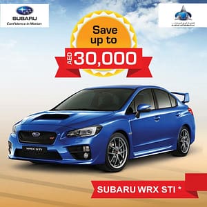 save up to 30000 aed on subaru wrx sti New Cars/SUVs Shop Online at Dubai Offers