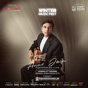 Concerts Anuv Jain live in Dubai at The Agenda , Dubai Media City Concerts Shop Online at Dubai Offers