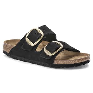 Arizona Big Buckle Nubuk Leather black Female Female Shop Online at Dubai Offers