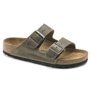 Arizona Soft Footbed Natural Leather Oiled Faded Khaki Unisex Shoes Shop Online at Dubai Offers