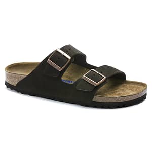 Arizona Soft Footbed Suede Leather Mocha Unisex Shoes Shop Online at Dubai Offers