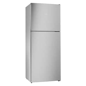 BOSCH 365 Litre Series 2 free-standing fridge-freezer with freezer at top 178 x 70 cm Inox-look-metallic Appliances Shop Online at Dubai Offers