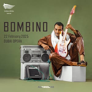 Concerts Bombino at Dubai Opera Concerts Shop Online at Dubai Offers