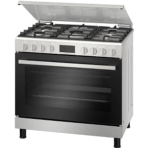 Bosch Free Standing 90Cm Stainless Steel Gas Cooker Appliances Shop Online at Dubai Offers