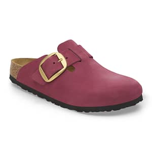 Boston Big Buckle Nubuk Leather Berry Crush Female Female Shop Online at Dubai Offers