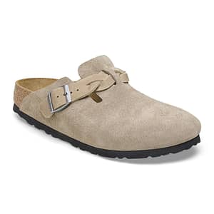 Boston Braided Suede Leather Taupe Female Female Shop Online at Dubai Offers