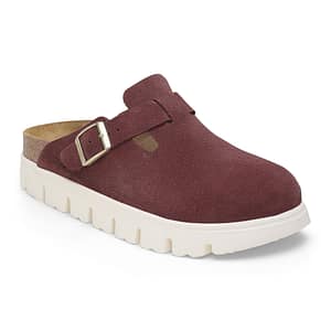 Boston Chunky Suede Leather Berry Crush Female Female Shop Online at Dubai Offers