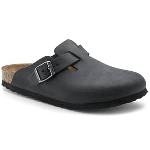 Boston Natural Leather Oiled Black Unisex Shoes Shop Online at Dubai Offers