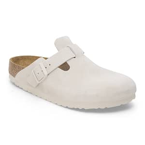 Boston Soft Footbed Suede Leather Antique White Unisex Shoes Shop Online at Dubai Offers