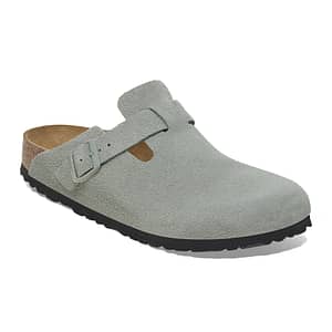 Boston Soft Footbed Suede Leather Pure Sage Unisex Shoes Shop Online at Dubai Offers