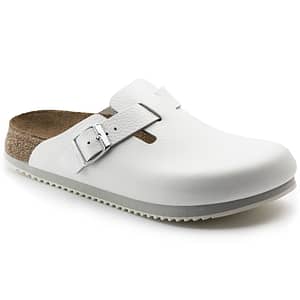 Boston Super Grip Natural Leather White Unisex Shoes Shop Online at Dubai Offers