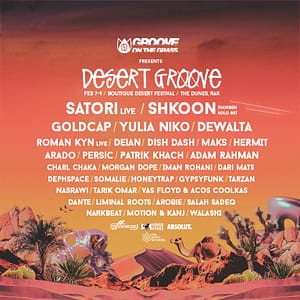 Desert Groove by Groove On The Grass 2025 in RAK – Festival Festival Shop Online at Dubai Offers