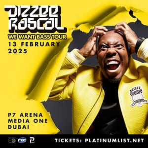 Concerts Dizzee Rascal’s We Want Bass Tour in Dubai Concerts Shop Online at Dubai Offers