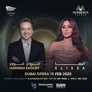 Arabic Events Elissa and Marwan Khoury in Dubai Arabic Events Shop Online at Dubai Offers