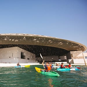 Guided Kayak Tour at Louvre Abu Dhabi – Water Sports Travel, Activities & Events Shop Online at Dubai Offers