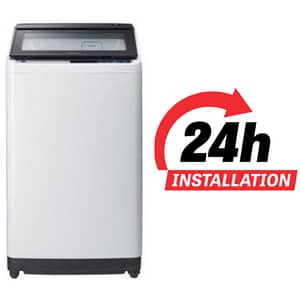 Hitachi 10kg Top Load Automatic Washing Machine, Grey Appliances Shop Online at Dubai Offers